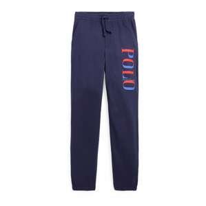Kalhoty Polo Ralph Lauren marine modrá / námořnická modř / červená