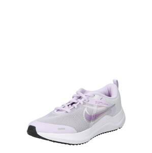 Sportovní boty 'Downshifter 12' Nike šedá / fialová / stříbrná