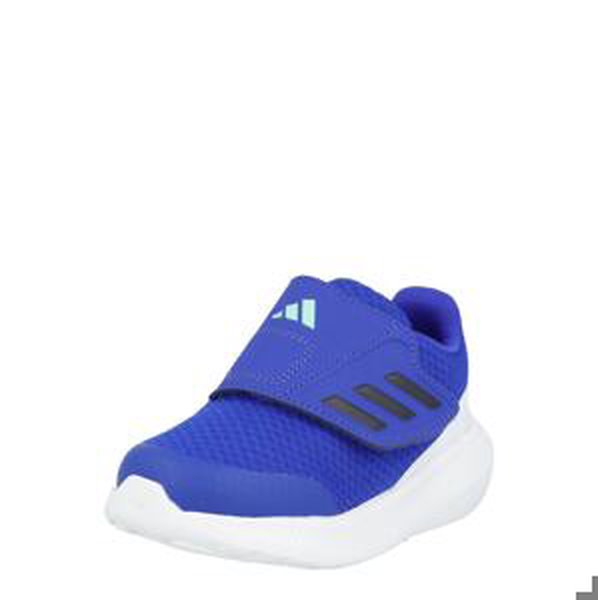 Sportovní boty 'Runfalcon 3.0 Hook-And-Loop' ADIDAS SPORTSWEAR modrá / aqua modrá / černá