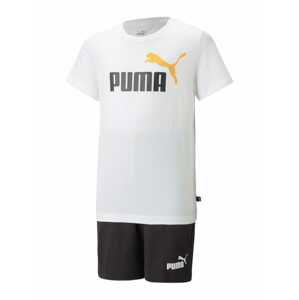 Joggingová souprava Puma žlutá / černá / bílá
