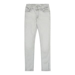 Džíny Calvin Klein Jeans světle šedá