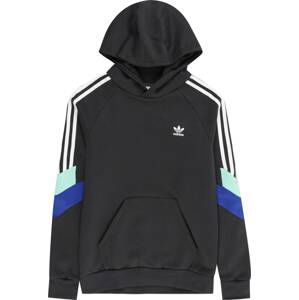 Mikina 'Rekive' adidas Originals tyrkysová / královská modrá / antracitová / bílá