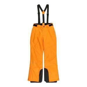 Sportovní kalhoty 'LENZEN' icepeak oranžová / černá