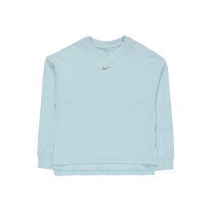 Funkční tričko Nike pastelová modrá / tmavě šedá