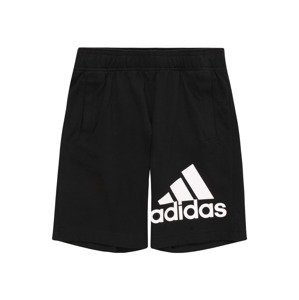 Sportovní kalhoty 'Essentials Big Logo ' ADIDAS SPORTSWEAR černá / bílá