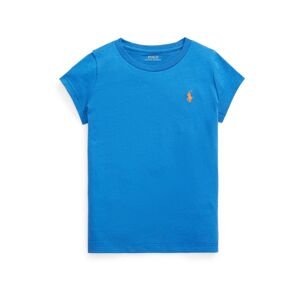 Tričko Polo Ralph Lauren modrá / šafrán
