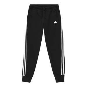 Sportovní kalhoty 'Future Icons 3-Stripes ' ADIDAS SPORTSWEAR černá / bílá