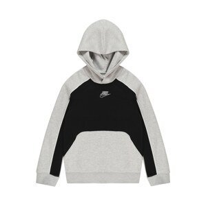 Mikina 'AMPLIFY' Nike Sportswear šedý melír / černá / bílá