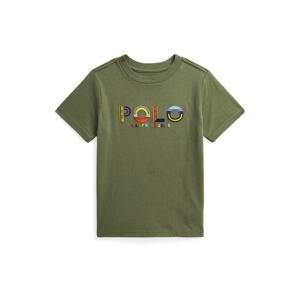 Tričko Polo Ralph Lauren olivová / mix barev