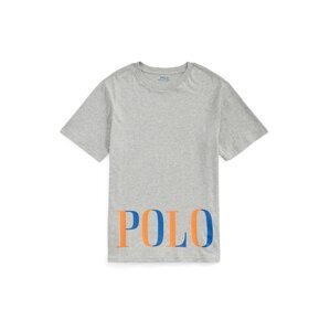 Tričko Polo Ralph Lauren námořnická modř / šedý melír / oranžová