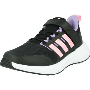 Sportovní boty 'Fortarun 2.0 Cloudfoam Elastic Lace Strap' ADIDAS SPORTSWEAR fialová / růžová / černá