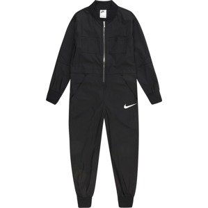 Overal Nike Sportswear černá / bílá