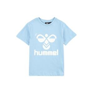 Funkční tričko 'Tres' Hummel nebeská modř / bílá