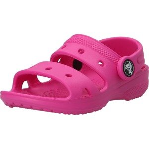 Otevřená obuv Crocs pink / černá / bílá