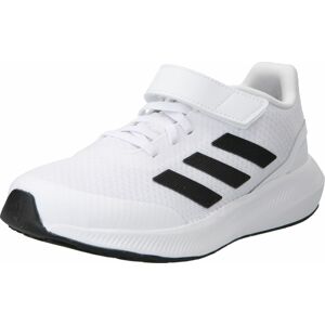 Sportovní boty 'Runfalcon 3.0 Elastic Lace Strap' adidas performance černá / bílá