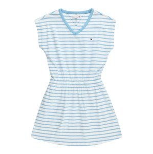Šaty Tommy Hilfiger námořnická modř / světlemodrá / červená / bílá