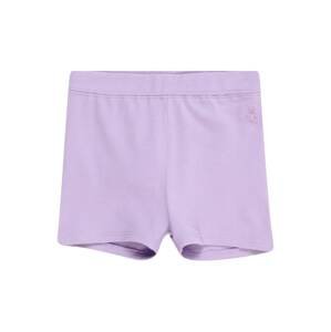 Kalhoty GAP pastelová fialová