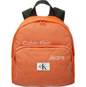 Batoh 'Seasonal' Calvin Klein Jeans oranžová / černá / bílá