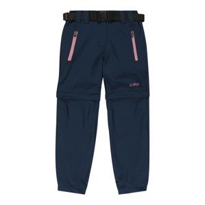 Outdoorové kalhoty CMP námořnická modř / pink