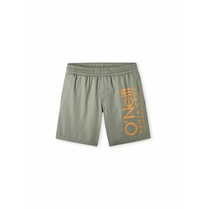 Plavecké šortky 'Cali' O'Neill olivová / oranžová
