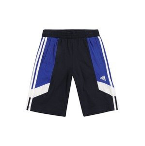 Sportovní kalhoty 'Colorblock 3-Stripes Fit' adidas performance modrá / černá / offwhite