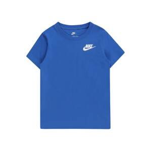 Tričko Nike Sportswear královská modrá / bílá
