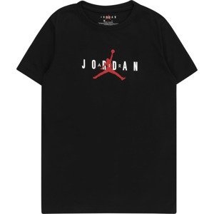 Funkční tričko Jordan červená / černá / bílá
