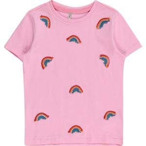 Tričko 'KITA' KIDS ONLY modrá / zelená / oranžová / světle růžová