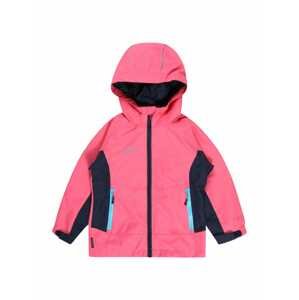 Outdoorová bunda Kamik světlemodrá / pink / černá