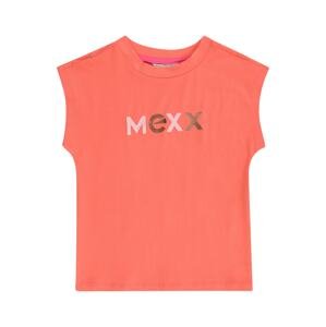 Tričko Mexx hnědá / oranžová / růžová