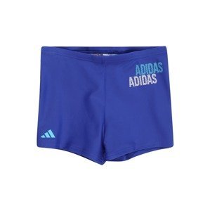 Sportovní plavky 'Logo ' adidas performance aqua modrá / královská modrá / bílá