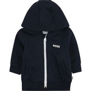 Mikina BOSS Kidswear marine modrá