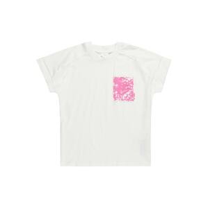 Tričko s.Oliver světlemodrá / pink / bílá