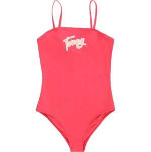 Plavky Tommy Hilfiger Underwear meruňková / pink / bílá