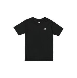 Funkční tričko 'Accelerate' New Balance černá / bílá