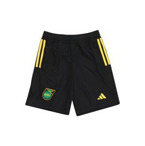 Sportovní kalhoty 'Jamaica Tiro 23 ' adidas performance žlutá / zelená / černá