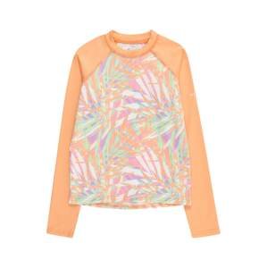Funkční tričko 'Sandy Shores™ Printed LS Sunguard' Columbia mátová / fialová / světle fialová / oranžová