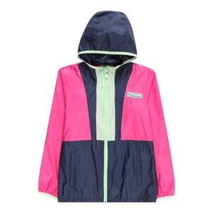 Outdoorová bunda Columbia námořnická modř / mátová / pink / bílá