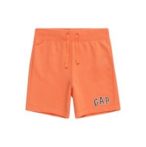 Kalhoty GAP námořnická modř / oranžová / bílá