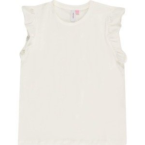 Tričko Vero Moda Girl přírodní bílá