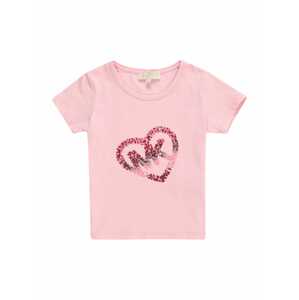 Tričko Michael Kors Kids pink / tmavě červená / stříbrná