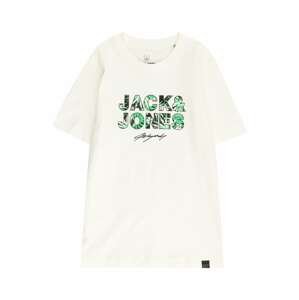 Tričko 'TULUM' Jack & Jones Junior zelená / pink / černá / bílá