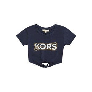 Tričko Michael Kors Kids námořnická modř / oranžová / bílá