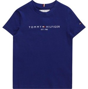 Tričko Tommy Hilfiger modrá / bílá