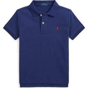 Tričko Polo Ralph Lauren modrá / červená