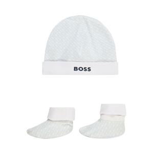 Sada BOSS Kidswear kouřově modrá / černá / offwhite