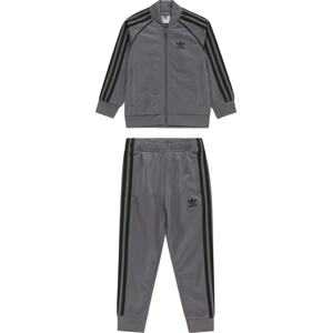 Joggingová souprava 'Adicolor Sst' adidas Originals tmavě šedá / černá