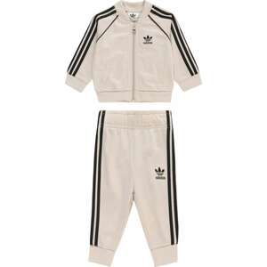 Joggingová souprava adidas Originals kámen / černá