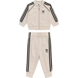 Joggingová souprava adidas Originals kámen / černá