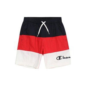 Plavecké šortky Champion Authentic Athletic Apparel námořnická modř / červená / offwhite